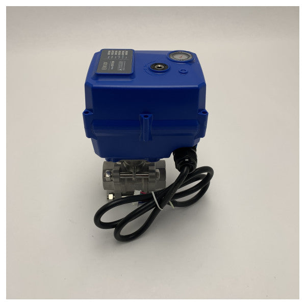 صمام كروي كهربائي من الفولاذ المقاوم للصدأ Vetus 1 بوصة 24 فولت - MV24A1