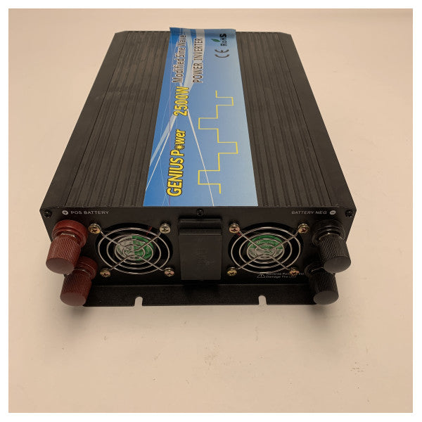 KS2500M 2500 Вт синусоїдальний інвертор живлення з модифікованою синусоїдою від 12 до 230 В для морських суден та автофургонів