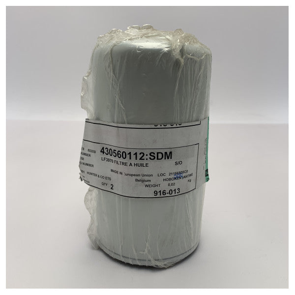 Fleetguard LF3970 motor yağı filtresi spin-on