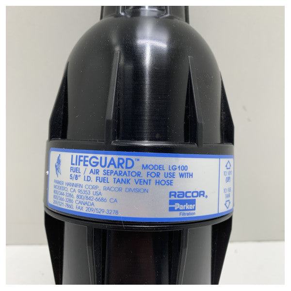 パーカーラコールマリン燃料エアセパレーターLG100-480L/min