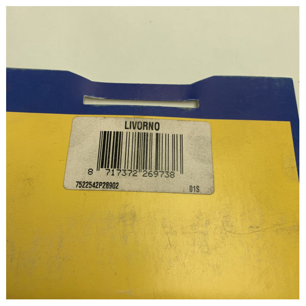 Vetus LIVORNO adjustable reading light silver 12/24V