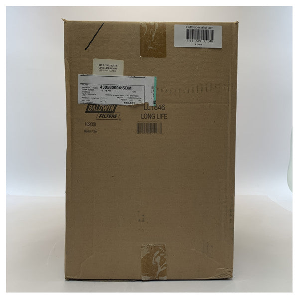 بالدوين فليترز LL1846 العنصر الخارجي لمرشح هواء المحرك LL1846