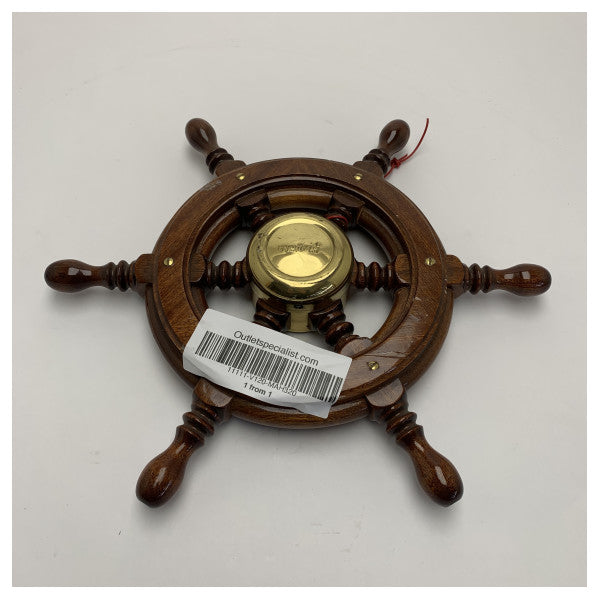 Volante per barca Vetus MAH320 in mogano usato D320 mm