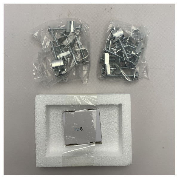 Mizzo Quadro 45 x 40 cm paslanmaz çelik mutfak evyesi - MS4540