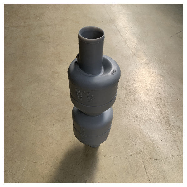 Vetus MV090 90 мм шумозаглушител за изпускателната система на двигателя с голям капацитет