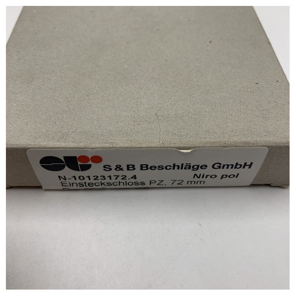 قفل نقر بحري من الفولاذ المقاوم للصدأ من الفولاذ المقاوم للصدأ 72 مم - قفل باب مقاوم للماء مقاوم للتآكل للقوارب والاستخدام البحري