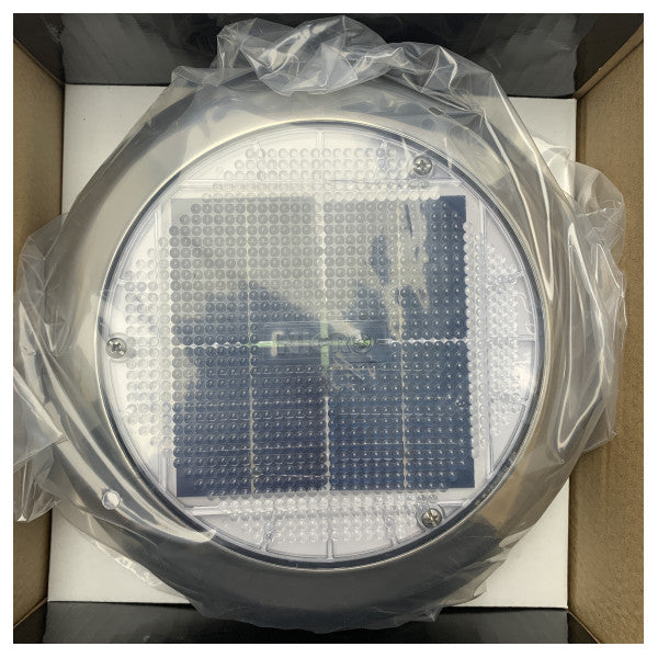 Marinco 3-tums solfläkt i rostfritt stål för dag och natt - N20703S