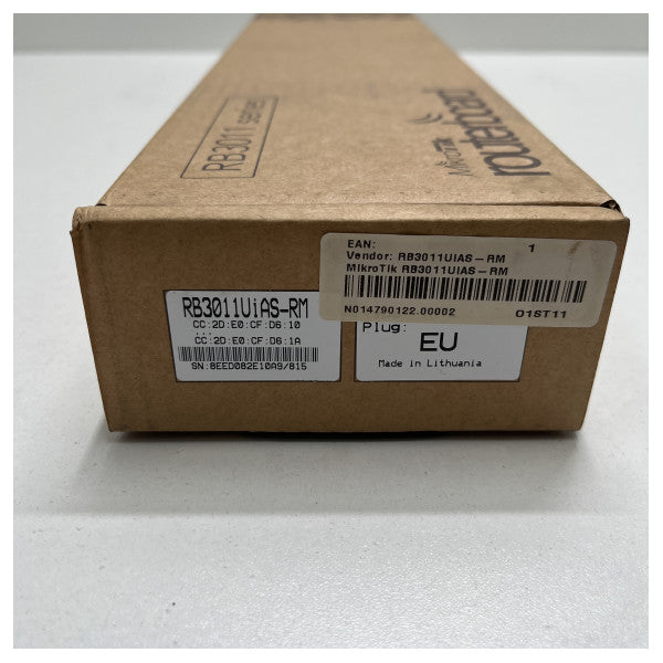Mikrotik RB3011AIAS-RM 10-Porter RackMoct Ethernet Switch