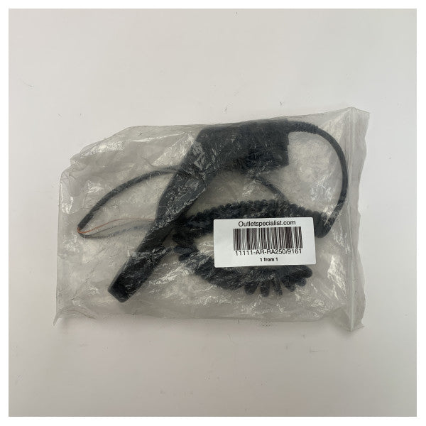 Racal acoustics RA250 telemike auscultador estanque de linha fina 9161