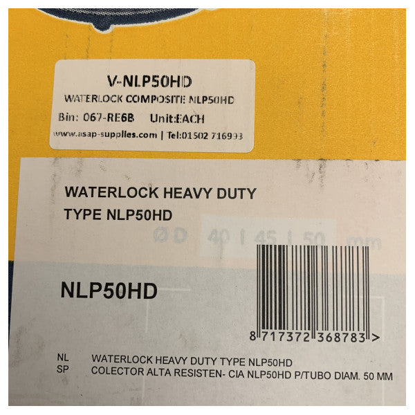 Vetus NLP50WHD HD ウォーターロック エキゾーストマフラー 50mm