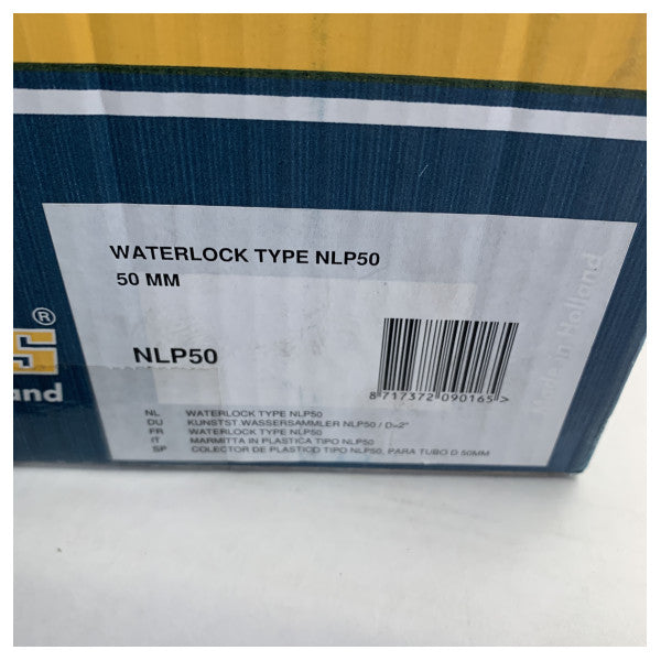 Vetus NLP50 marineudstødningsdæmper med vandlås 50 mm