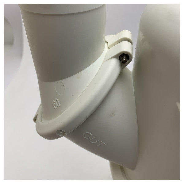 Vetus NLP60 морска изпускателна тръба с воден шлюз 60 мм