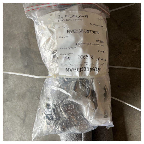 Högkvalitativ korrosionsbeständig marin koppling för segelbåtar - hållbar och enkel att installera