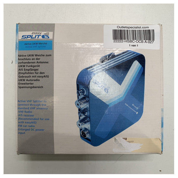 イージー・スプリット・アクティブAISアンテナ・スプリッター・ユニット
