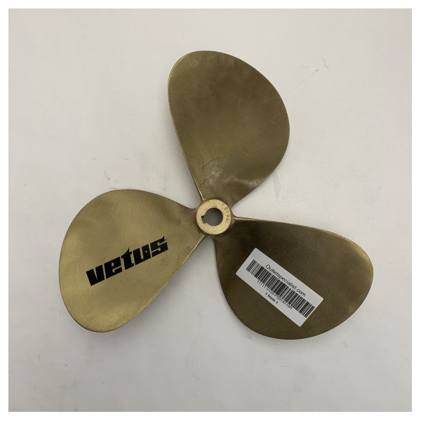 Vetus P3B14X10R 3-bladig mässingspropeller 14 x 10 tum RH