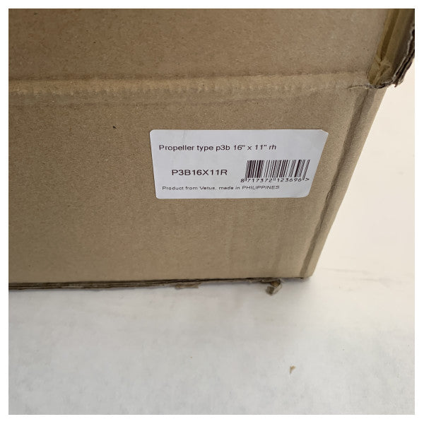 Vetus P3B16X11R 3ブレード 16 x 11インチ RH 30 mm プロペラ