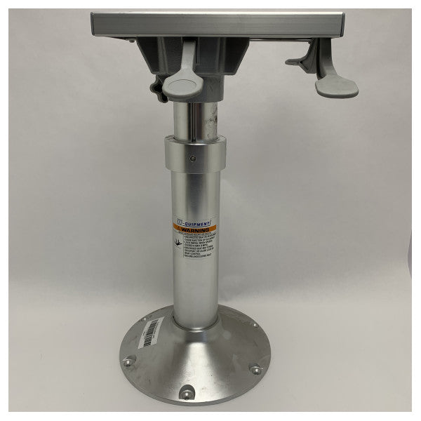 Vetus PCG feste Aluminium-Sitzauflage mit Schieber H616 mm