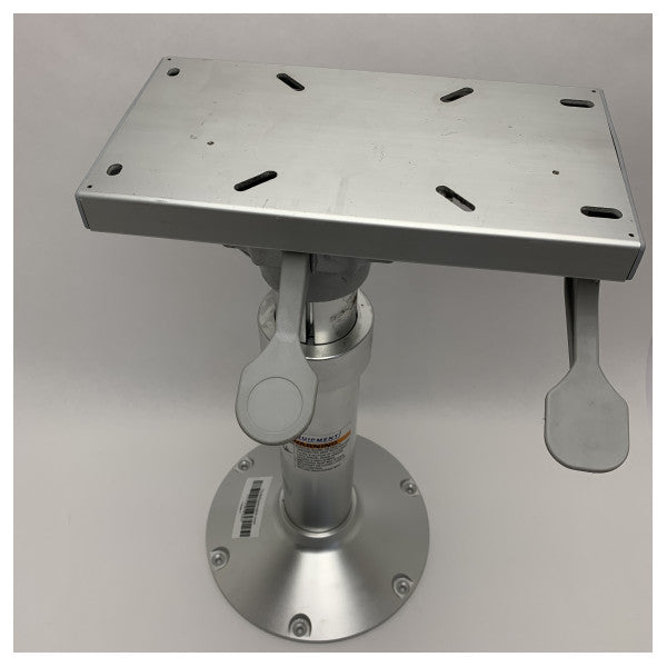 Vetus PCG feste Aluminium-Sitzauflage mit Schieber H616 mm