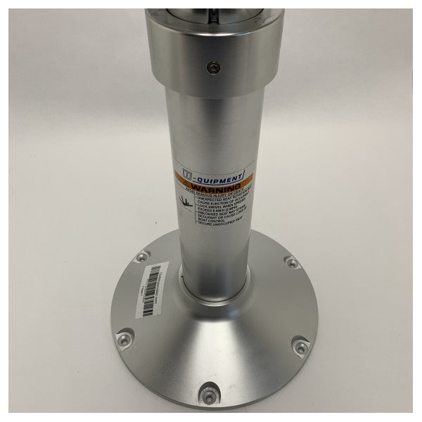 Vetus PCG feste Aluminium-Sitzauflage mit Schieber H616 mm