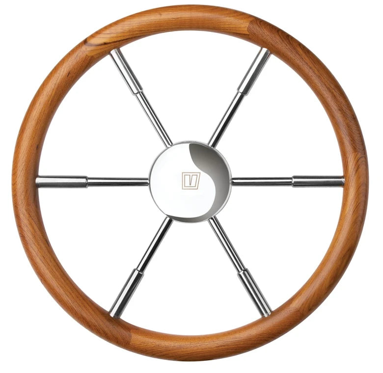 Volante usato Vetus PRO40T a 5 razze da 400 mm con bordo in teak