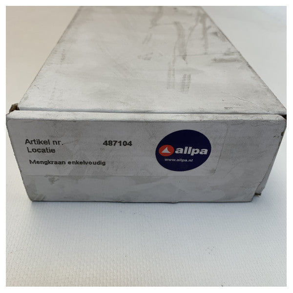 Επιχρωμιωμένη αναδιπλούμενη βρύση μίξερ Allpa ζεστό | κρύο - 487105