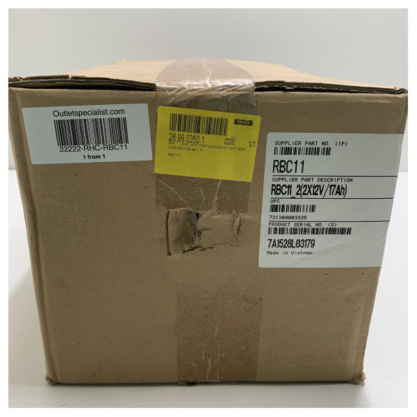 Sostituzione della cartuccia della batteria APC - RBC11