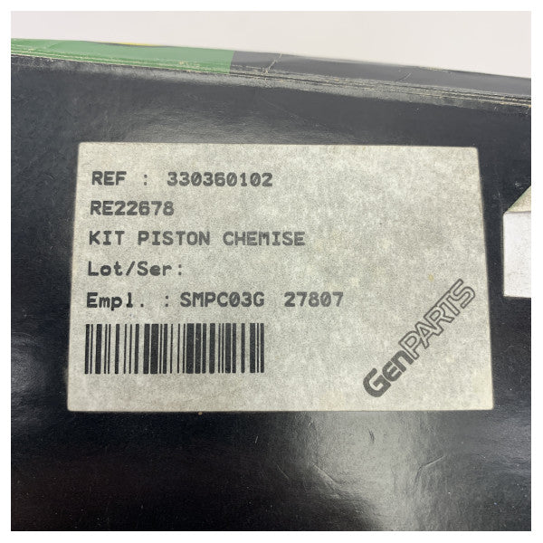 John Deere RE22678 motorstempelsæt