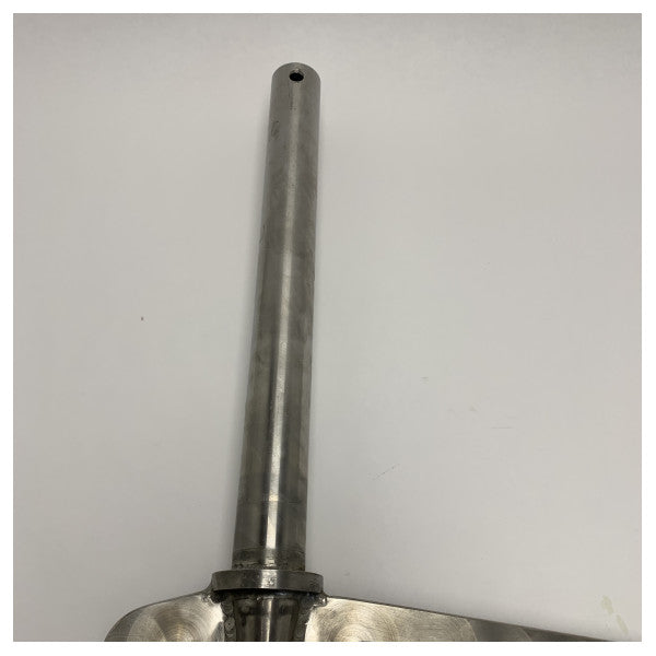 Vetus RUDS4040 lame de gouvernail en acier inoxydable 40 mm arbre