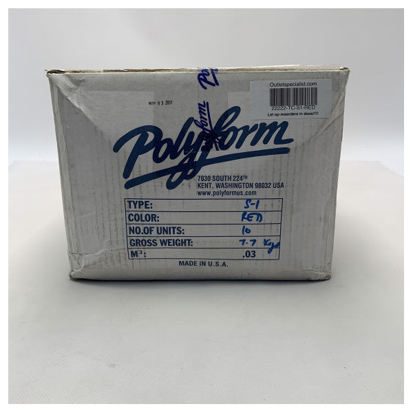 Para-choques Polyform da série S S1-RED