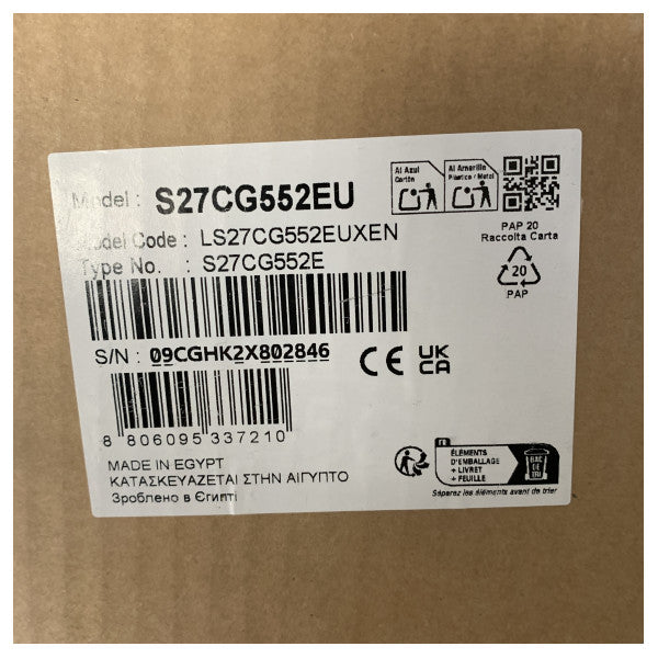 27-calowy monitor komputerowy Samsung S24R356FZR czarny