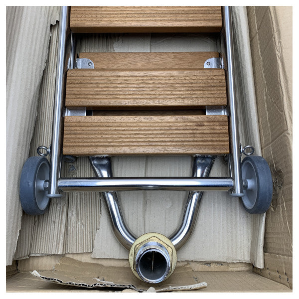 Passarela Trem dobrável em aço inoxidável 2,2 M - S28 30 150