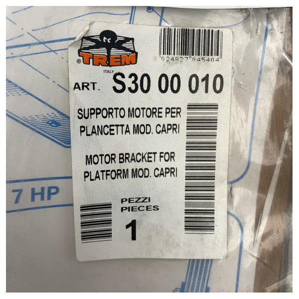 Trem puinen perämoottorin kiinnike - S30 00 010 - S30 00 010