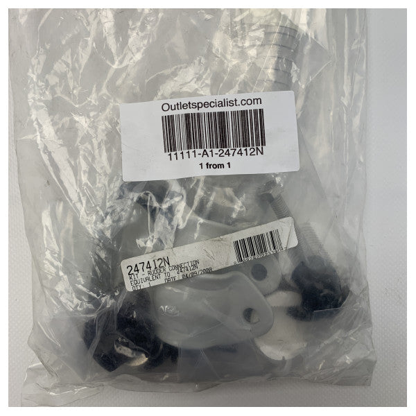 Υποστήριξη συστήματος διεύθυνσης σκάφους Teleflex SA88311 - 247412N