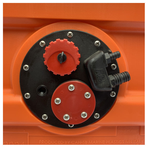 CAN SB SE2034 84L serbatoio arancione per fuoribordo