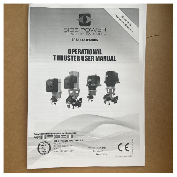 Side Power SE210 210 KGF | 250 mm pramac | potisnik krme 24V