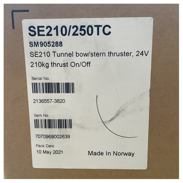 Side Power SE210 210 KGF | 250 mm pramac | potisnik krme 24V