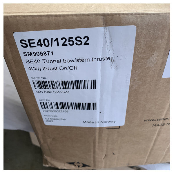 Max Power CT60 60 KGF 12V elektrisk bovpropeller 185 mm