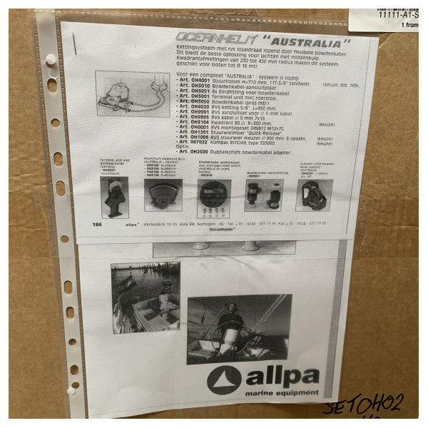 طقم أدوات توجيه قاعدة التوجيه أوشنهيلم أستراليا - SETOH02