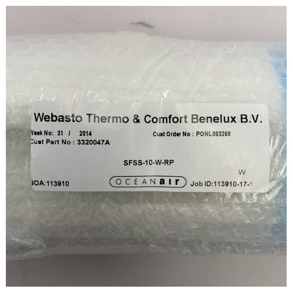 Dometic OceanAir ролетна щора с небостъргач и мухоловка размер 10 Lewmar - SFSS-10-W-RP