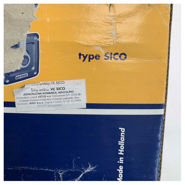 Ручка дросельної заслінки двигуна Vetus SICO чорна детальніше