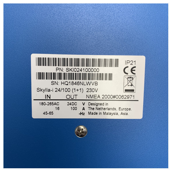 Victron Skylla-i 24V | 100a | 1+1 Output Battery Charger - Ski024100000
