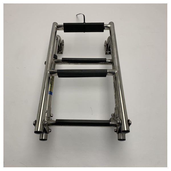 Vetus SLF4A kokoontaitettavat uimaportaat 4 askelmaa ruostumatonta terästä