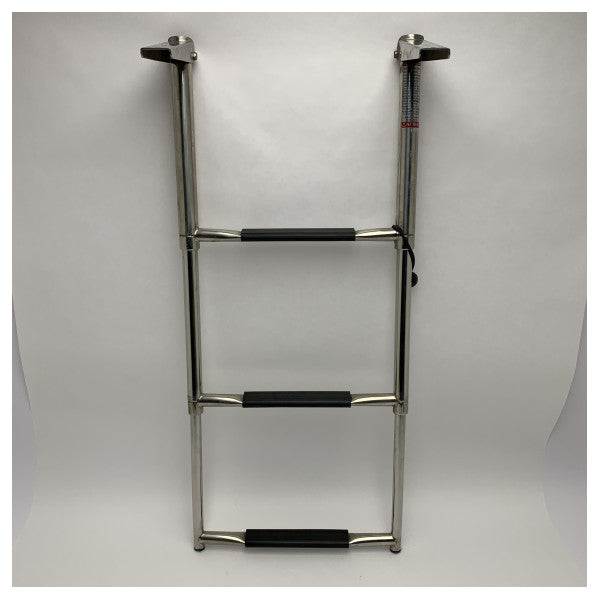 Vetus SLT3AW uimaportaat 3 askelmaa ruostumattomasta teräksestä teleskooppinen teleskooppi