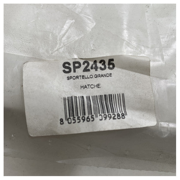 Люк для палуби з ABS пластику білий 365 x 610 мм - SP2435