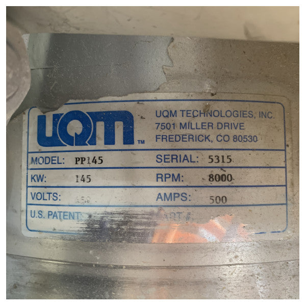 UŻYWANY elektryczny silnik stacjonarny Regen Nautic SPM218-143-3 145 kW