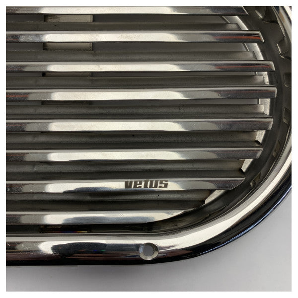 Rejilla de ventilación Vetus de lamas de acero inoxidable L360 mm