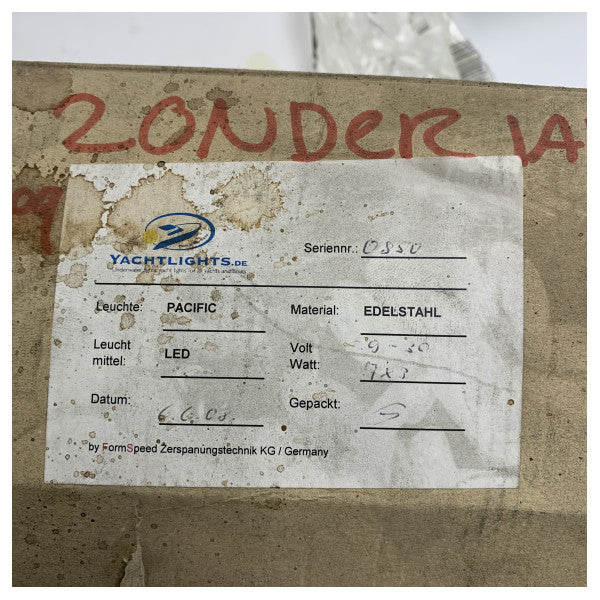 Vetus STELLA lampe sous-marine acier inoxydable 12/24V