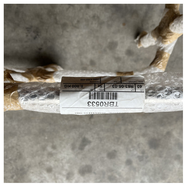 Hanse Stainless Steel Marine Stern Rail H385/H415 - Durable Safety & Support for Boats