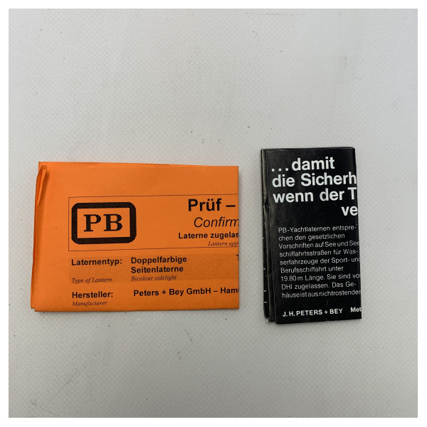 Yachtlight неръждаема стомана левия и десния борд странична навигационна светлина - TD410