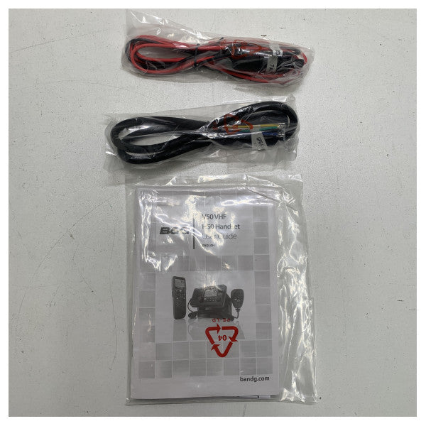 B&G V50 VHF marineradio marineradio sort 12/24V - 000-11236-001